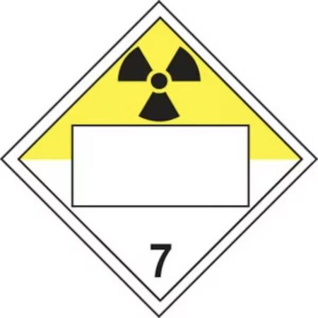 Accuform 10.75 in W, 10.75 in H, Magnetic Vinyl MPL700MG25